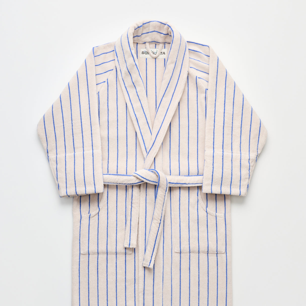 BONGUSTA Bademantel „Naram Moon Beam & Ultramarine S/M“ | Zum Einkuscheln | Bongusta