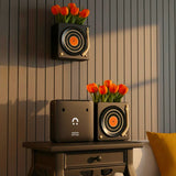 UPSIDE STORIES Vase “Vinyl” | Retro Design | UPSIDE STORIES