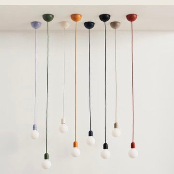 HAY Pendelleuchte „Common Pendant Set Soft Black“ | Schlicht & elegant | HAY