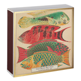 Archivist Lange Streichhölzer „Fishes“ Archivist | Extra lang in Square Matchbox