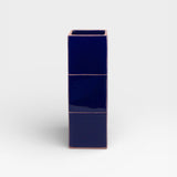 Table Machine Vase “Triple Tile” Blue & Pink | Skulpturales Design | Table Machine
