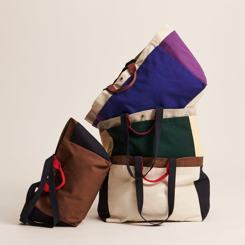 HAY Weekend Bag „Organic Medium Cream Multi“ | Viel Platz & Stil | HAY