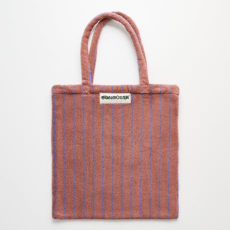 BONGUSTA Tasche „Naram Totebag Camel & Ultramarine“ | Einfach mitnehmen | Bongusta