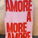 navucko Decke “Amore” Rosa/Rot 130 x 200 cm | 100% Wolle | navucko