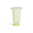 HAY Vase „Empire Medium Lime Yellow“ | Designstück mit Charakter | HAY
