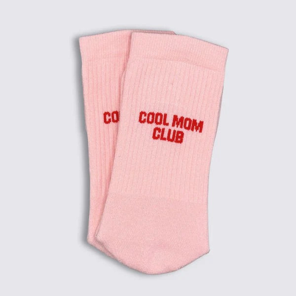 NO BAD DAYS CLUB Socken “Cool Mom Club Rosé” | Statement Socken in Rosé | NO BAD DAYS CLUB