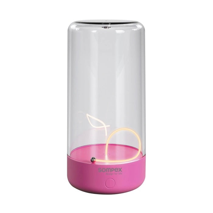 Sompex Tischleuchte “PULSE” | Dimmbar & knallig in Neonpink | Sompex