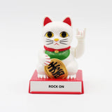 Locomocean Glückskatze “Cattitude” | Mit austauschbaren Pfoten | Locomocean