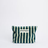 BONGUSTA Kulturbeutel „Naram Seafoam & Deep Teal“ | Grünton-Kombination | Bongusta