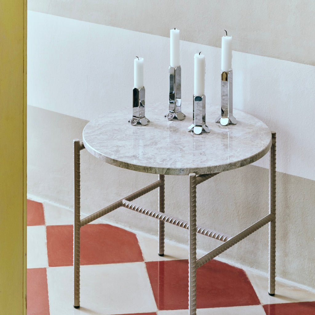 HAY Kerzenhalter „Arcs Large Mirror“ | Glänzendes Designstück | HAY