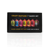 CBS Foods Chilisauce Crazy Bastard | 7er Set | 7 scharfe Geschmacksexplosionen