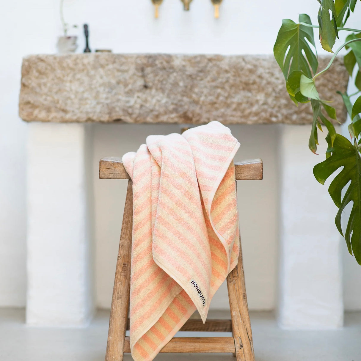 BONGUSTA Handtuch Bongusta „Tropical & Creme“ | Frisch und weich