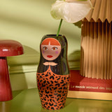 Fluid Market Vase „Doll Leopard“ | Figurative Vase im Leopardenlook | Fluid Market