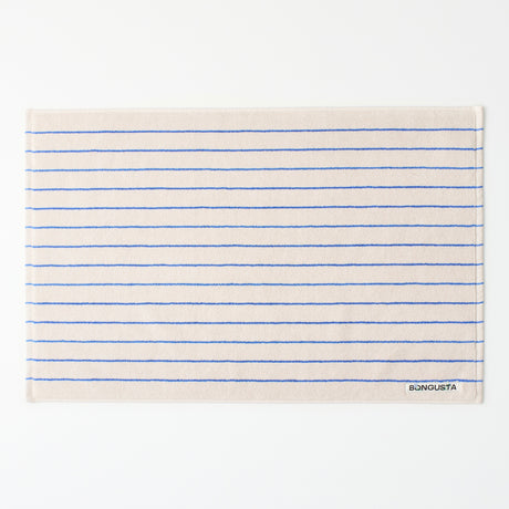 BONGUSTA Badematte „Naram Moon Beam & Ultramarine“ | 50 × 80 cm | Bongusta