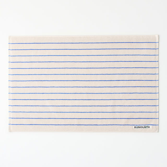 BONGUSTA Badematte „Naram Moon Beam & Ultramarine“ | 50 × 80 cm | Bongusta