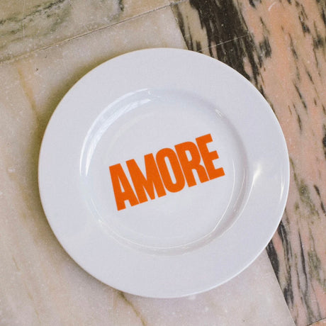 navucko Teller “Amore” flach | Minimalistisches Design | navucko