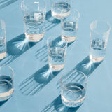 HAY Glas „Angle Glass Tall 13 cm“ | 4er Set | Hoch & stilvoll | HAY