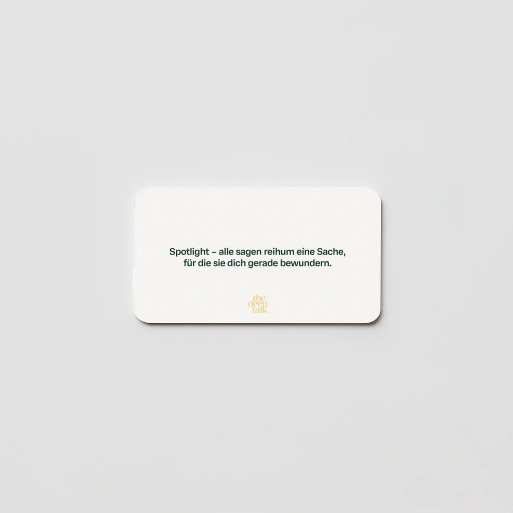 The Deep Talk Kartenset “Friends Edition” | Fragen & Activities | The Deep Talk