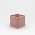 Table Machine Vase “Simple Tile” Pink & Yellow | Minimalistisches Design | Table Machine