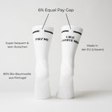 arrel Socken “Pay Me Like a White Man” | Coole Statement Socken | arrel