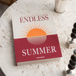 PRINTWORKS Fotoalbum “Endless Summer” Maroon | Sommerliche Erinnerungen | PRINTWORKS