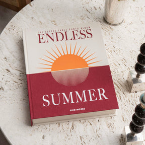 PRINTWORKS Fotoalbum “Endless Summer” Maroon | Sommerliche Erinnerungen | PRINTWORKS