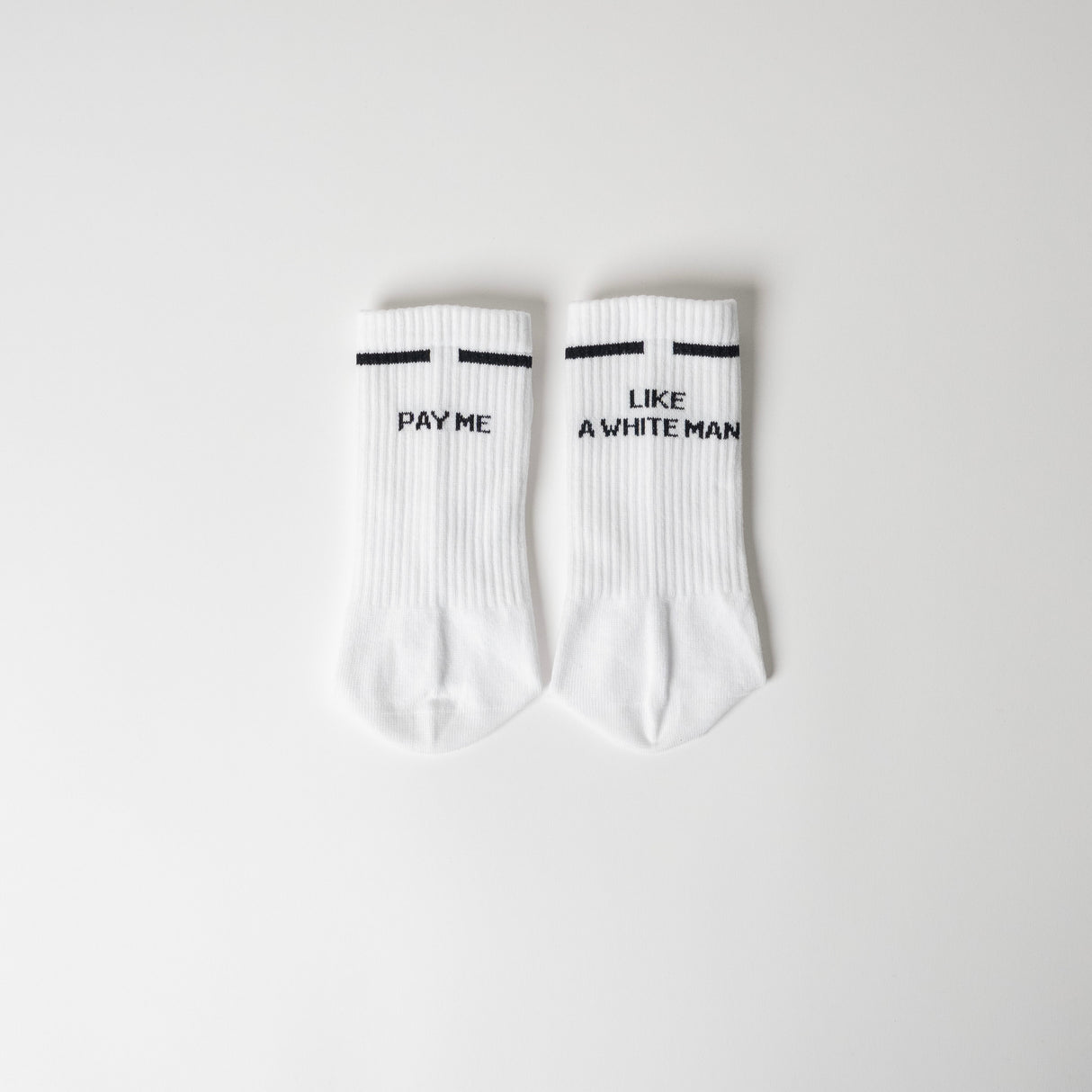 arrel Socken “Pay Me Like a White Man” | Coole Statement Socken | arrel