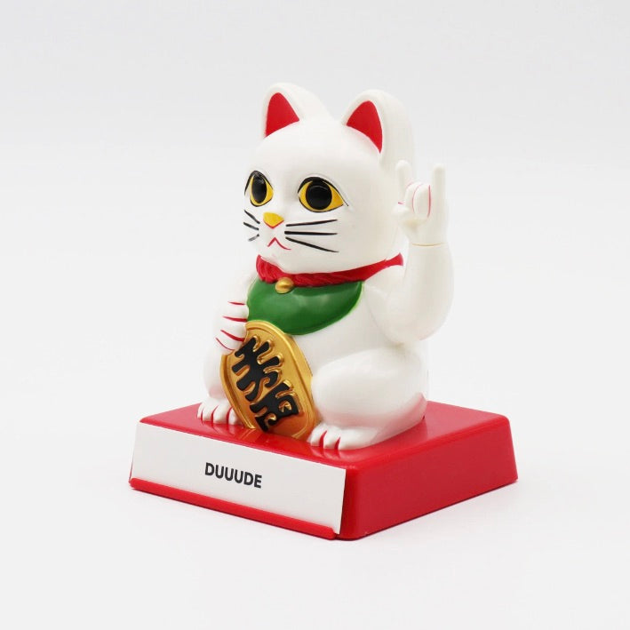 Locomocean Glückskatze “Cattitude” | Mit austauschbaren Pfoten | Locomocean