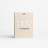 PRINTWORKS Fotobuch “Mom” Beige | Erinnerungsbuch für Mama | PRINTWORKS