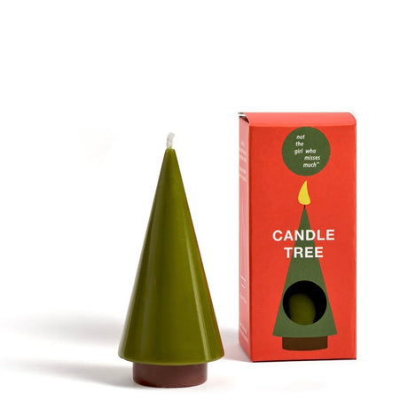 not the girl who misses much Kerze “Candle Tree” S 10,7 cm | Weihnachtsbaum | not the girl
