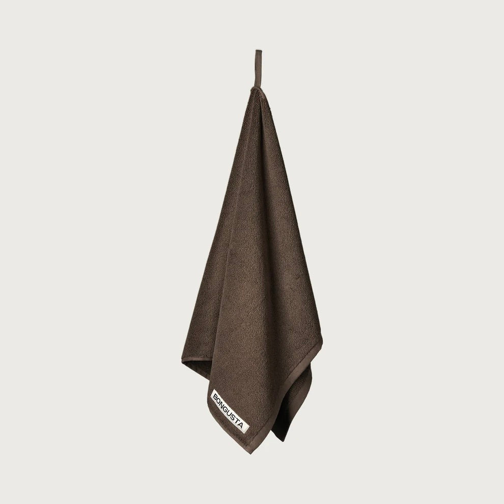 BONGUSTA Badetuch „Naram Coffee 70×140 cm“ | Warm & hochwertig | BONGUSTA