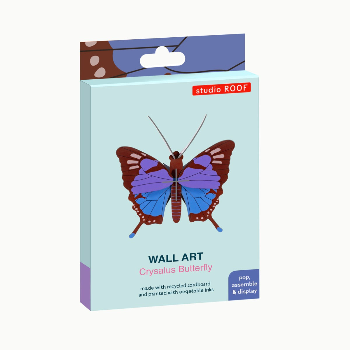 studio ROOF Wanddeko “Crysalus Butterfly” | Detailreiche Wandkunst | studio ROOF