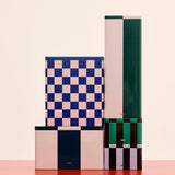 HAY Dose „Tin Container Large“ | Blue & Off-White | HAY
