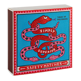 Lange Streichhölzer „Year of the Snake“ | in Square Matchbox | Archivist