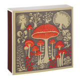 Lange Streichhölzer „Mushroom Matches“ | in Square Matchbox | Archivist