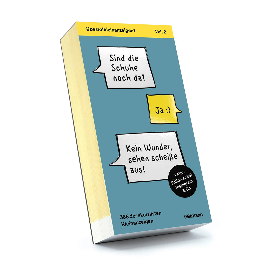 Seltmann Publishers Abreißkalender “Kleinanzeigen Vol. 2” | Skurril & witzig | Seltmann Publishers