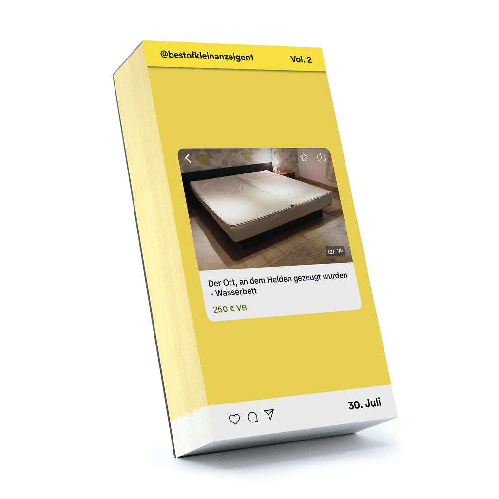 Seltmann Publishers Abreißkalender “Kleinanzeigen Vol. 2” | Skurril & witzig | Seltmann Publishers