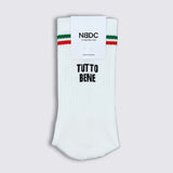 NO BAD DAYS CLUB Socken “Tutto Bene Italia, Blue & Rosso” | 3er-Set Italien Flair | NO BAD DAYS CLUB