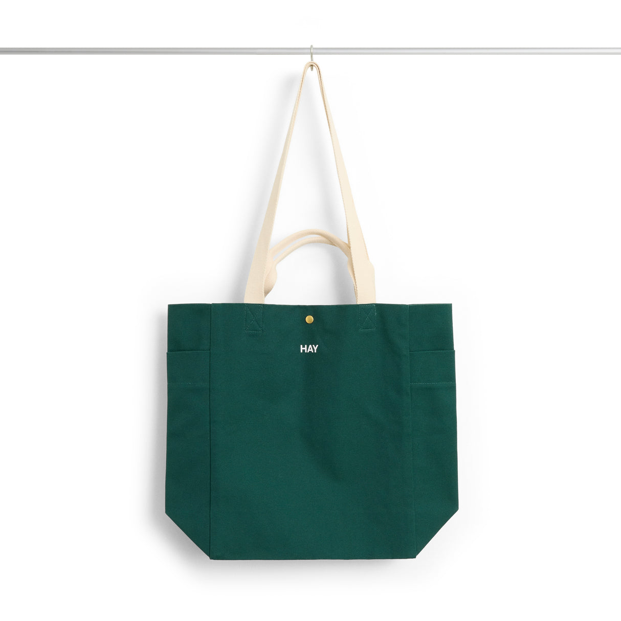 HAY Tote Bag „Everyday Dark Green“ | Kompakt & vielseitig | HAY