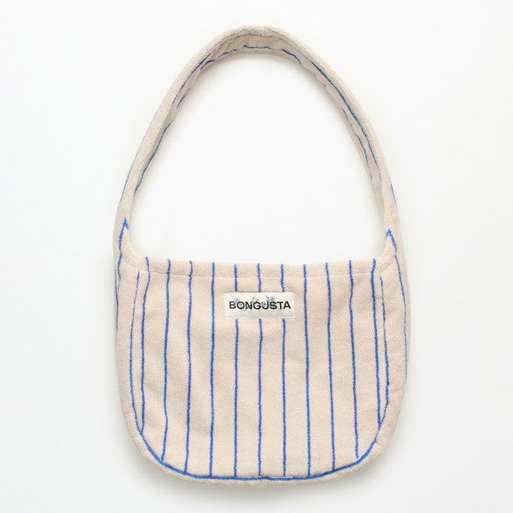 BONGUSTA Tasche „Naram Crossover Bag Moon Beam & Ultramarine“ | Farbkontrast | Bongusta