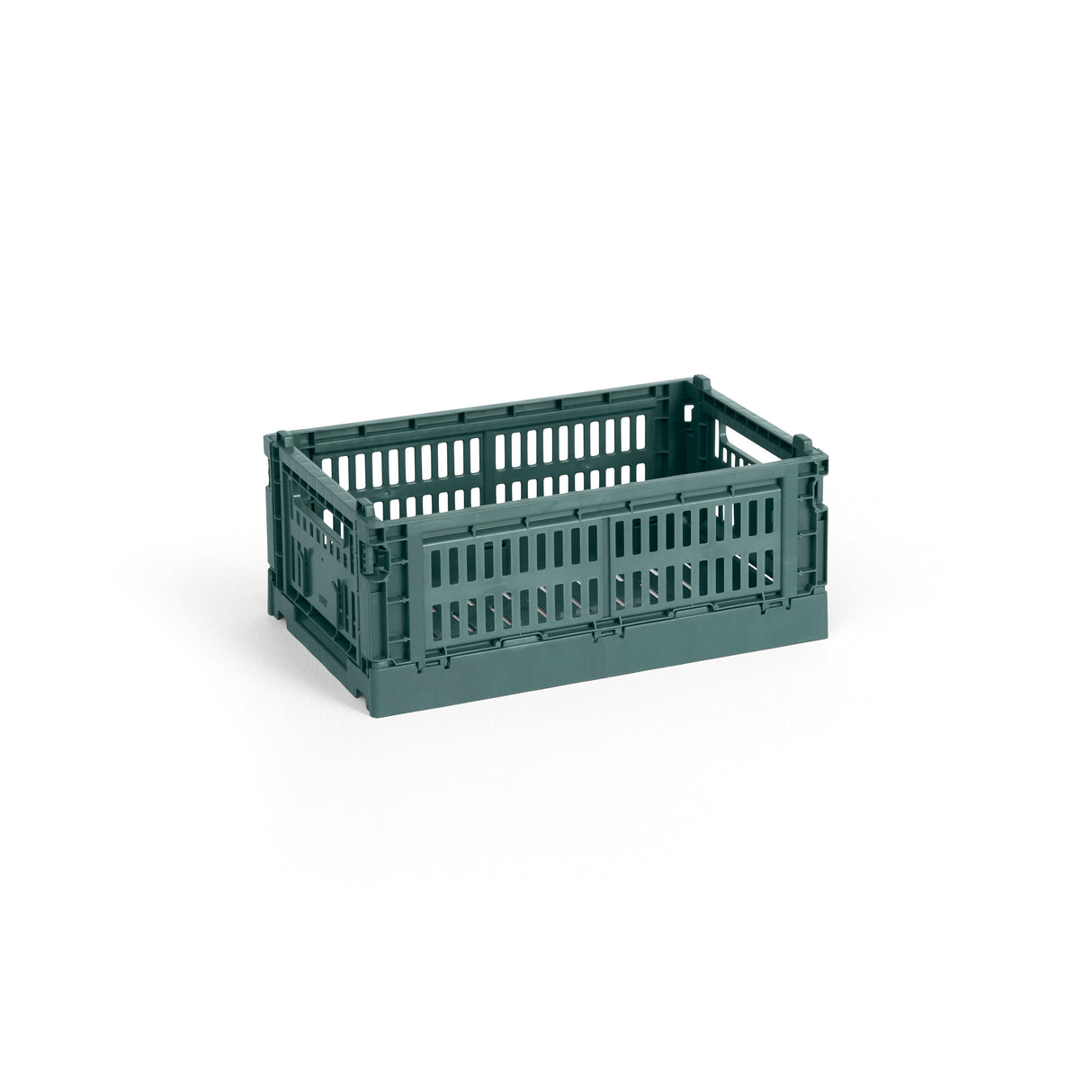 HAY Faltbox „Colour Crate Small Dark Green“ | Klar & modern | HAY