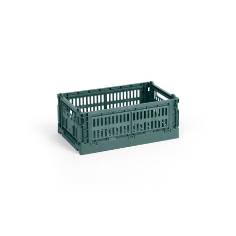 HAY Faltbox „Colour Crate Small Dark Green“ | Klar & modern | HAY