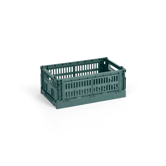 HAY Faltbox „Colour Crate Small Dark Green“ | Klar & modern | HAY