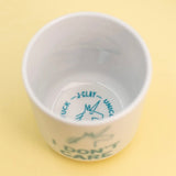 Tasse “I don't care” | Lustiger Spruch | J.Clay