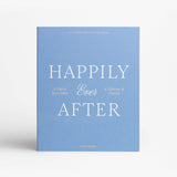 PRINTWORKS Fotoalbum “Happily Ever After” Blue | Hochzeitsalbum | PRINTWORKS