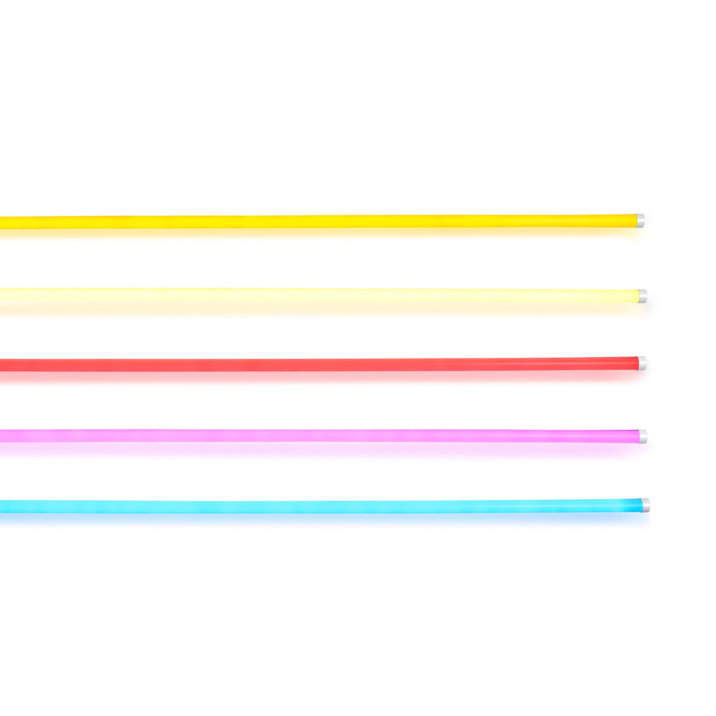 HAY Leuchte „Neon Tube Pink“ | Trendige LED-Leuchte mit charmantem Farbakzent | HAY