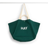 HAY Weekend Bag „Organic Large Dark Green“ | Geräumig & lässig | HAY