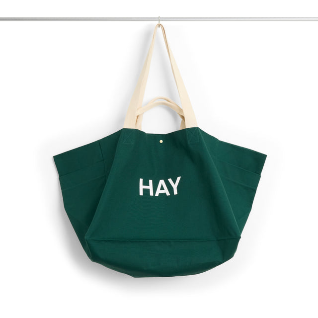 HAY Weekend Bag „Organic Large Dark Green“ | Geräumig & lässig | HAY