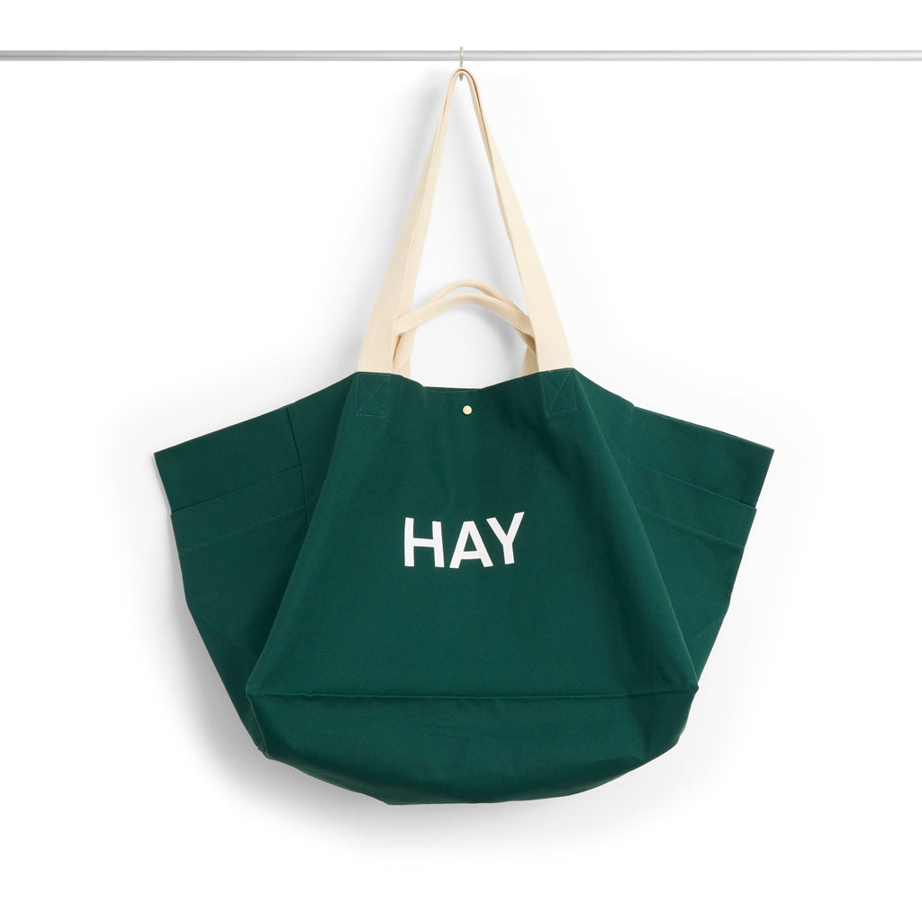 HAY Weekend Bag „Organic Large Dark Green“ | Geräumig & lässig | HAY