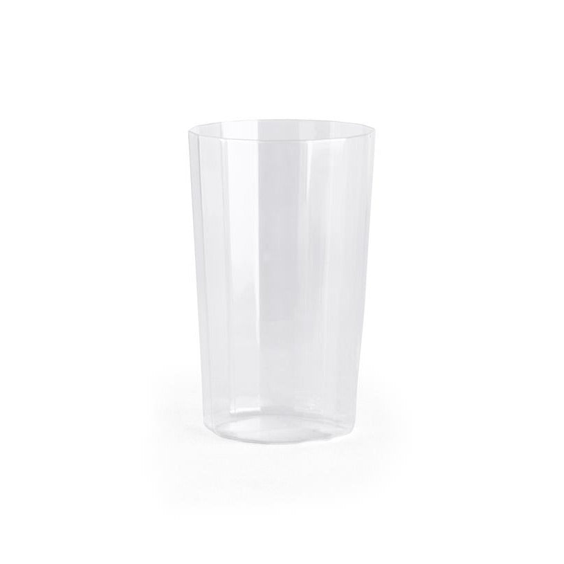 HAY Glas „Angle Glass Large 13 cm“ | 4er Set | Modern & klar | HAY